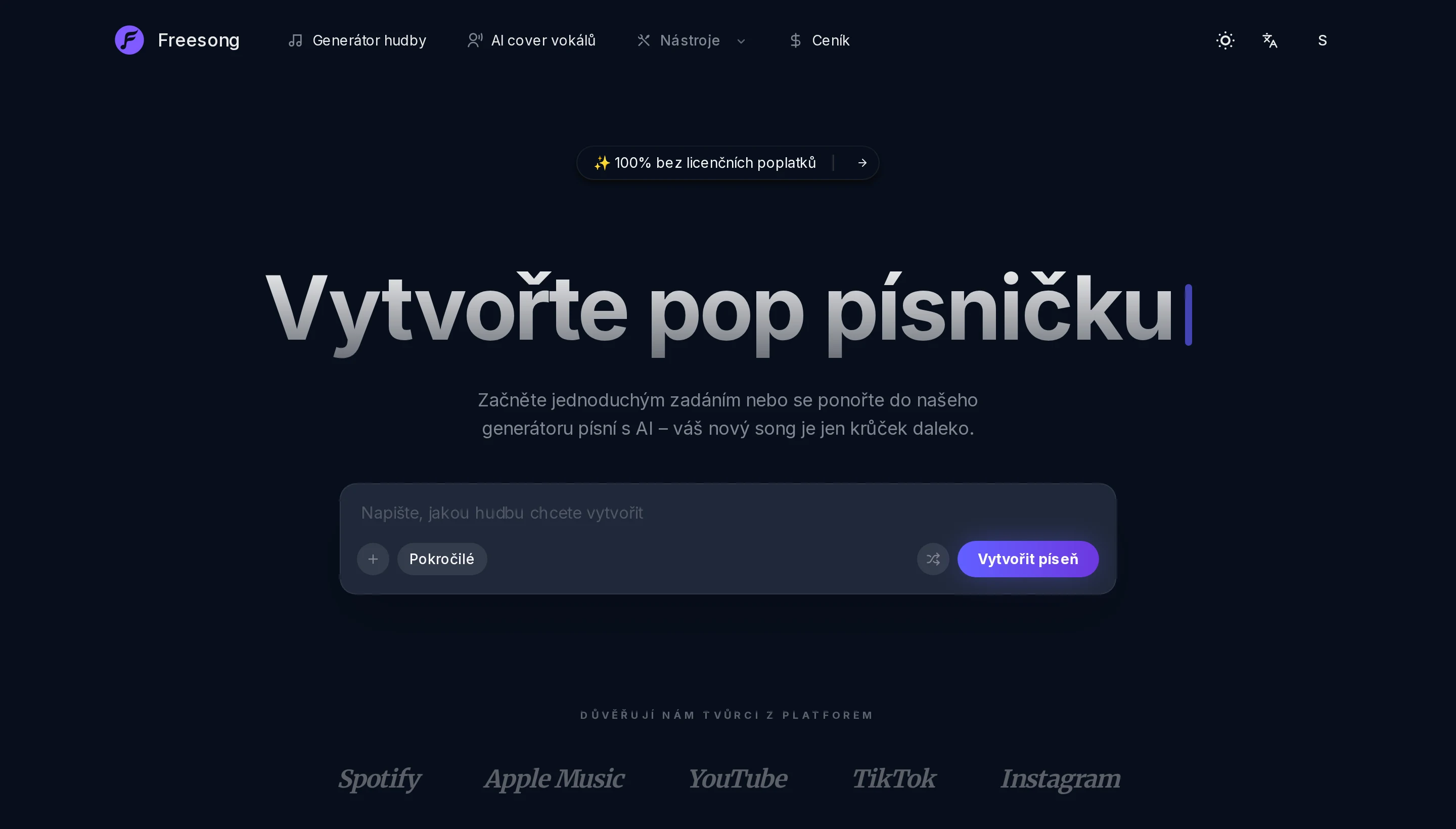 Kompletní skladby, ne 8sekundové úryvky