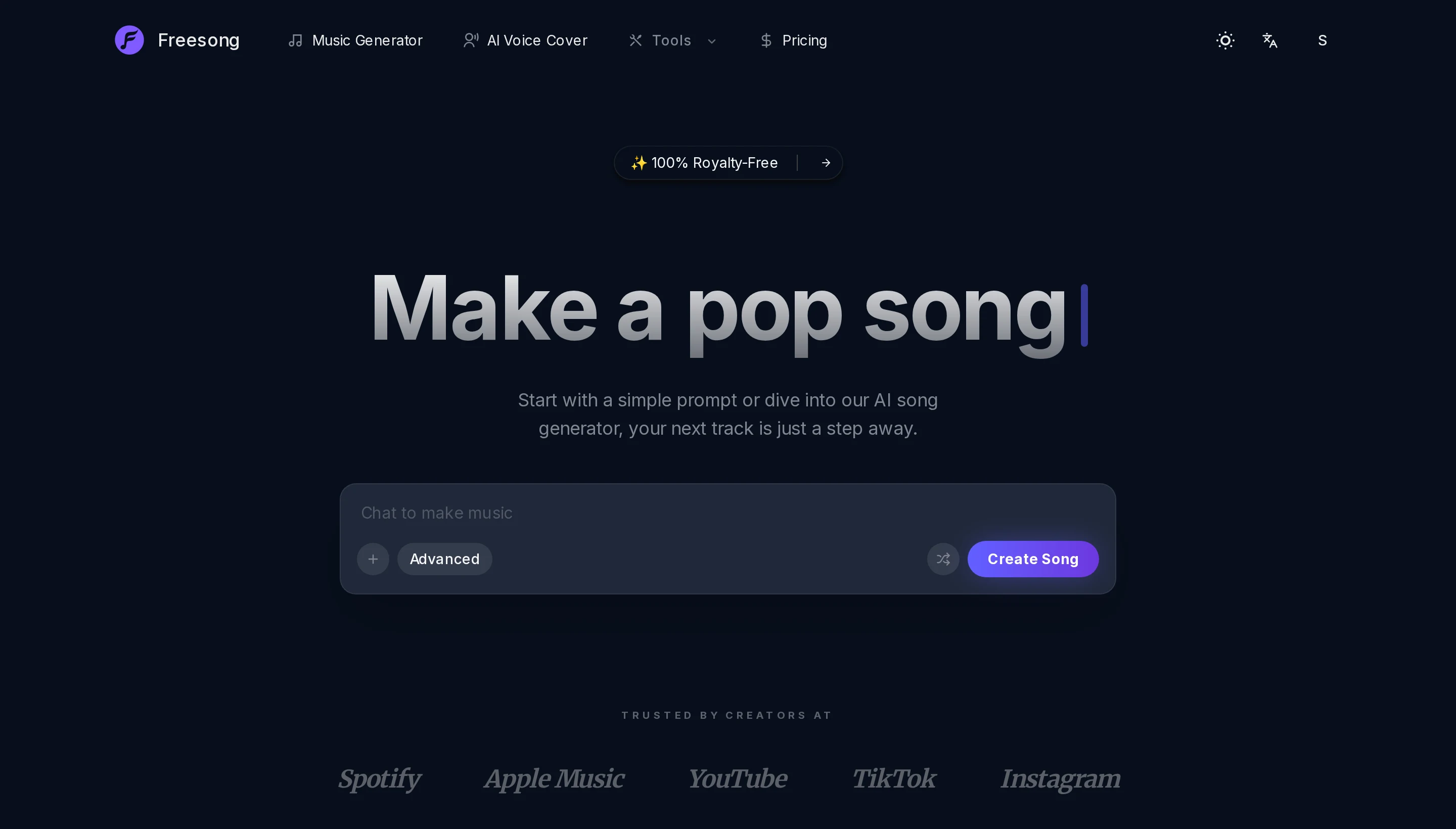 Complete songs, not 8-second clips