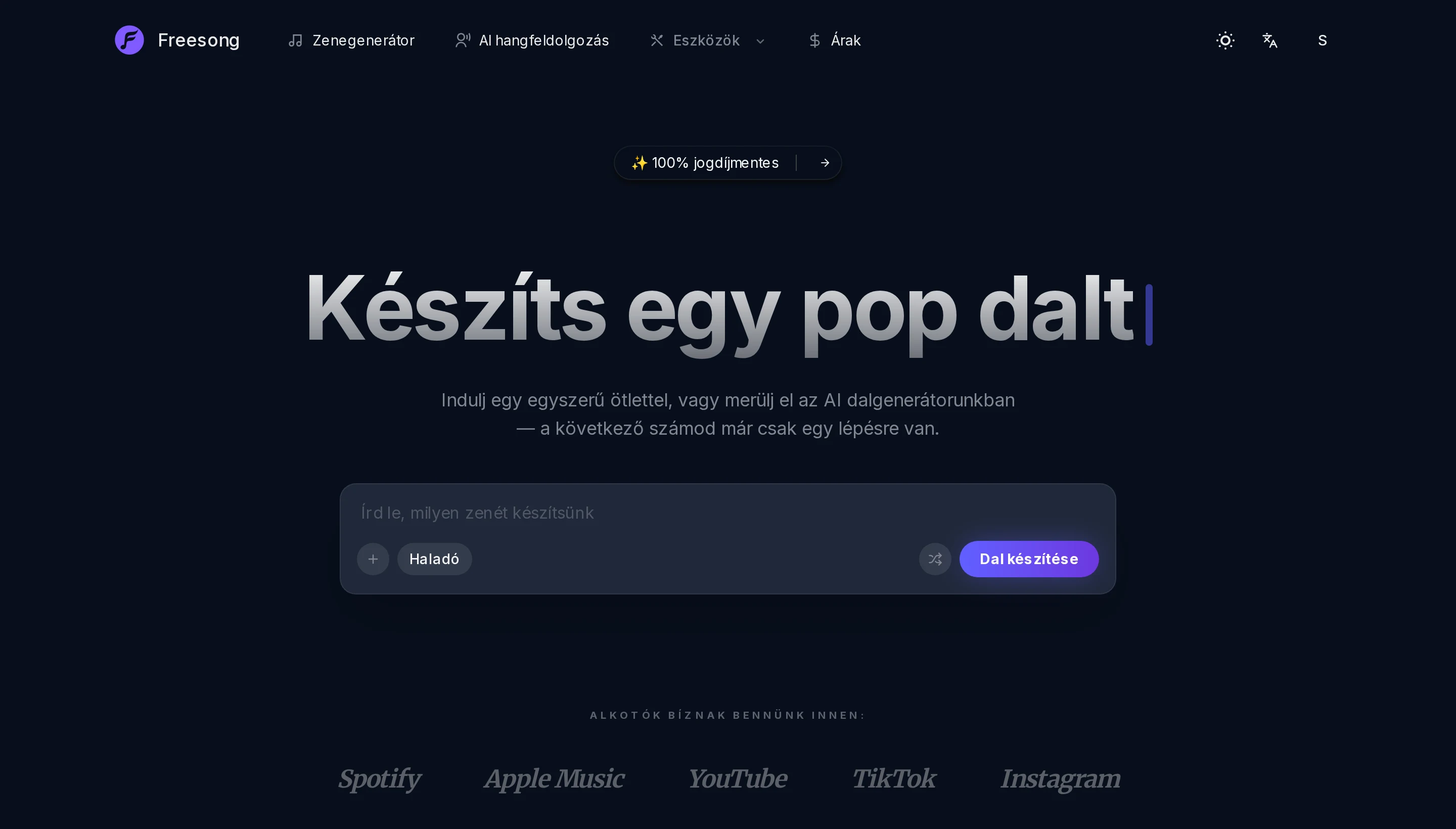 Teljes dalok, nem 8 másodperces klipek