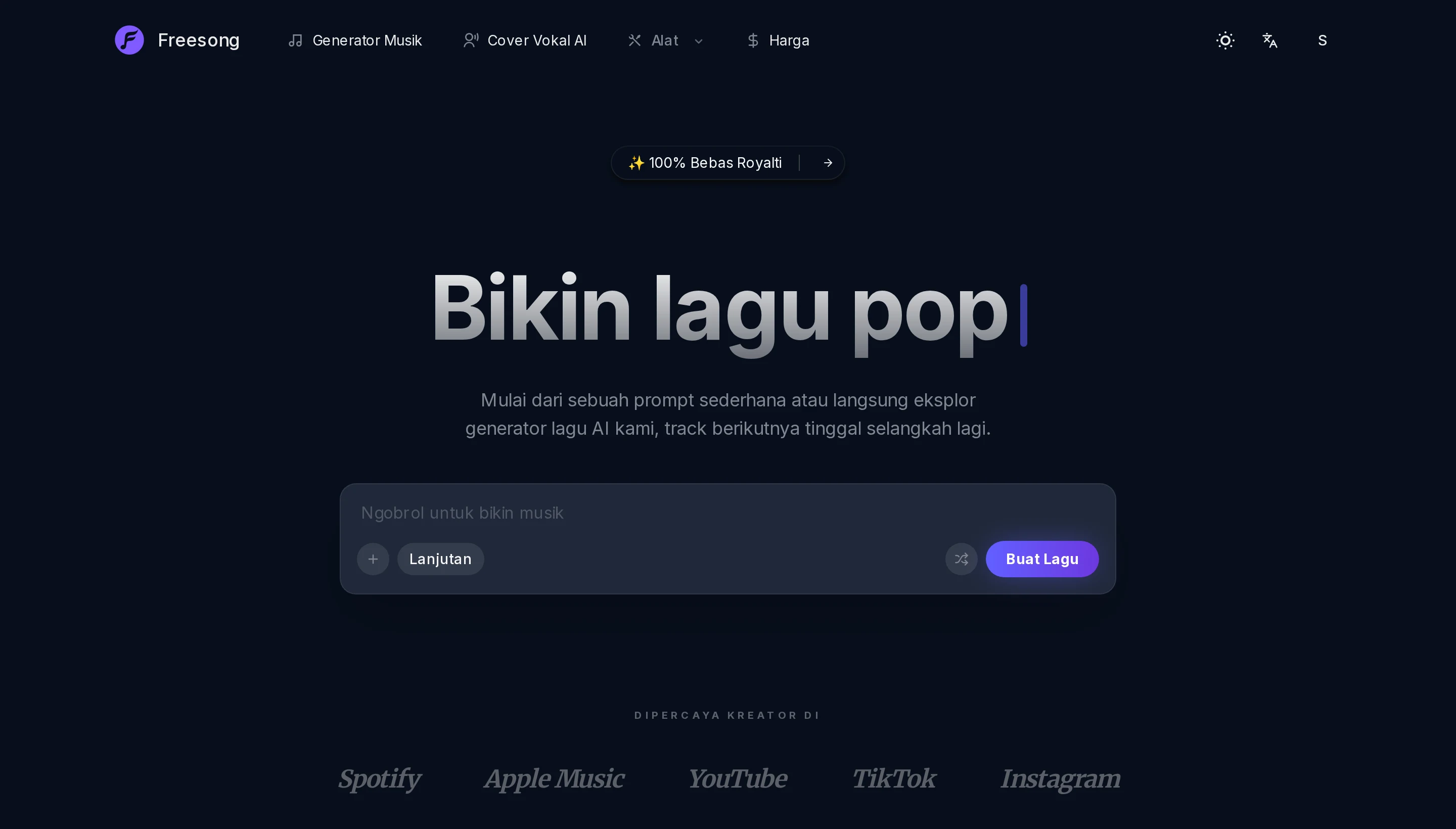 Lagu lengkap, bukan klip 8 detik