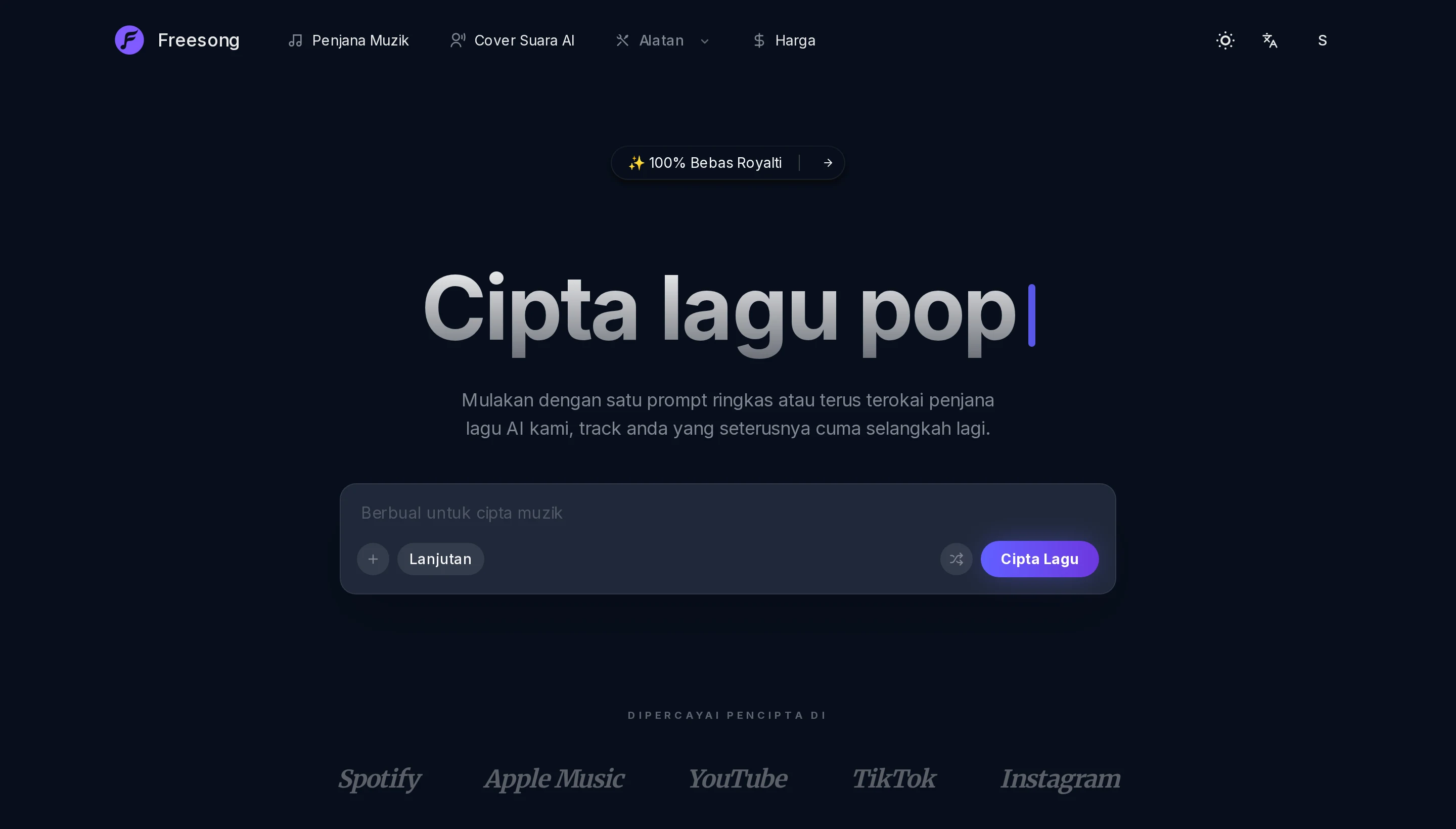 Lagu penuh, bukan klip 8 saat