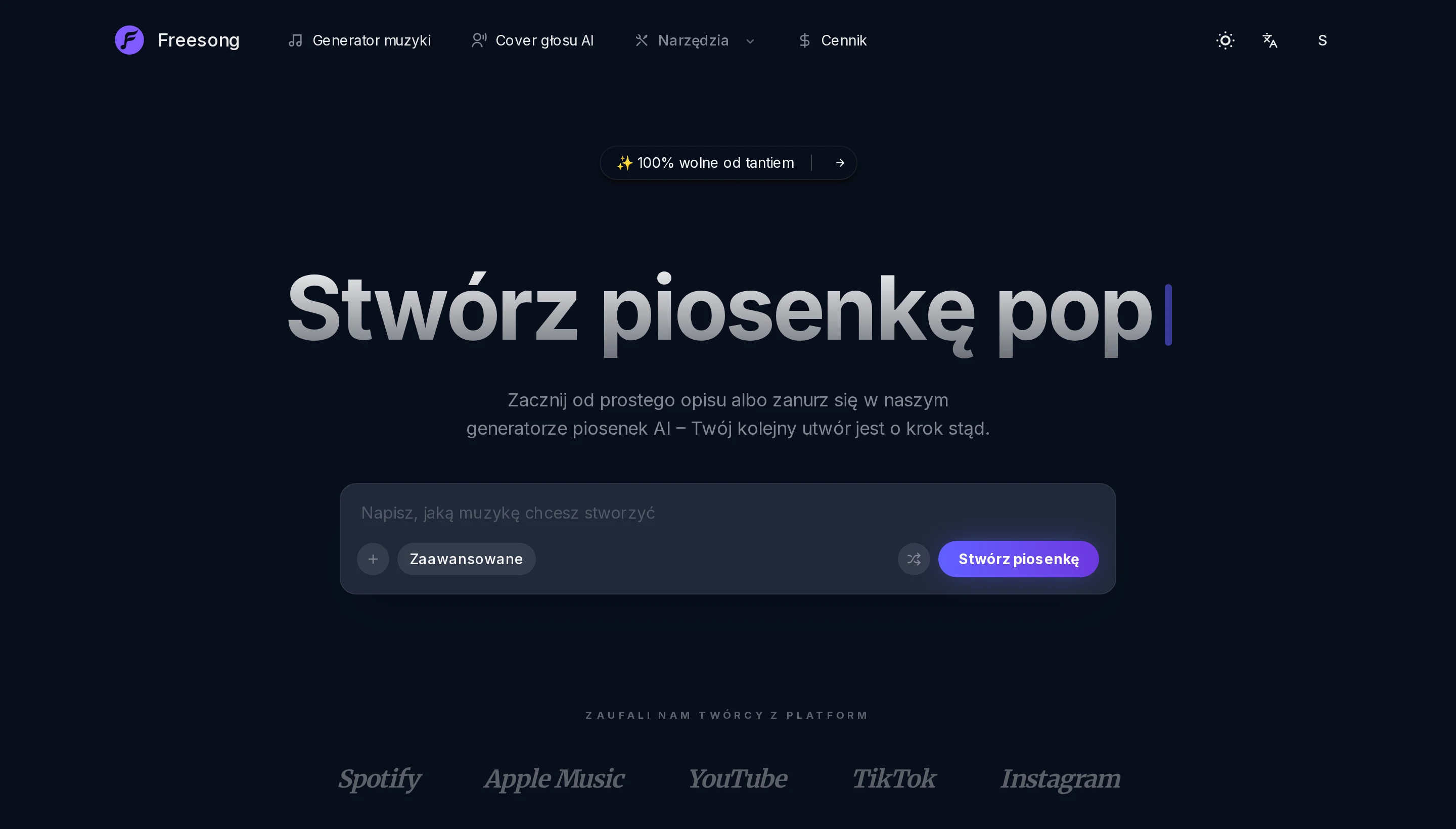 Kompletne piosenki, nie 8-sekundowe klipy