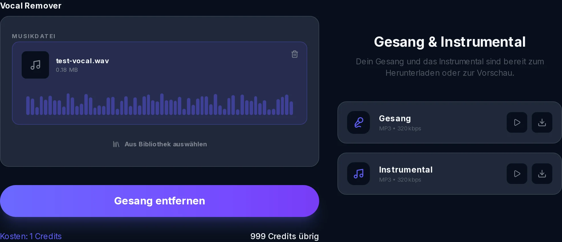Karaoke-Begleittracks