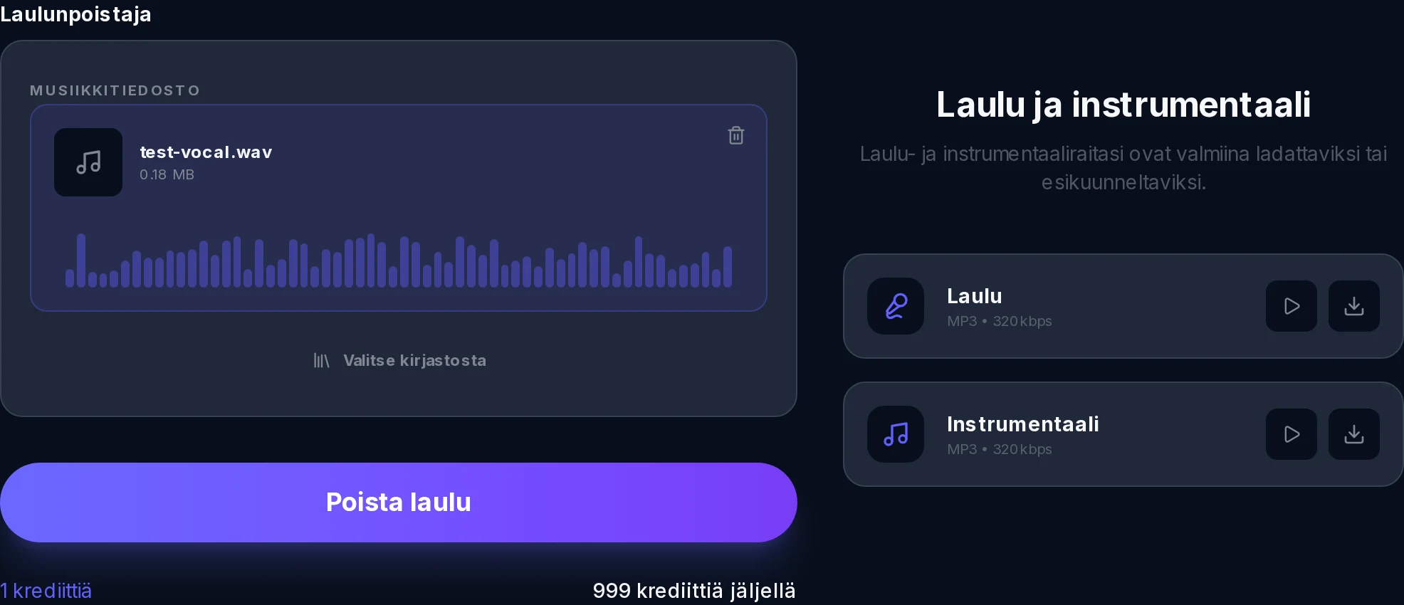 Karaoke-pohjasraidat