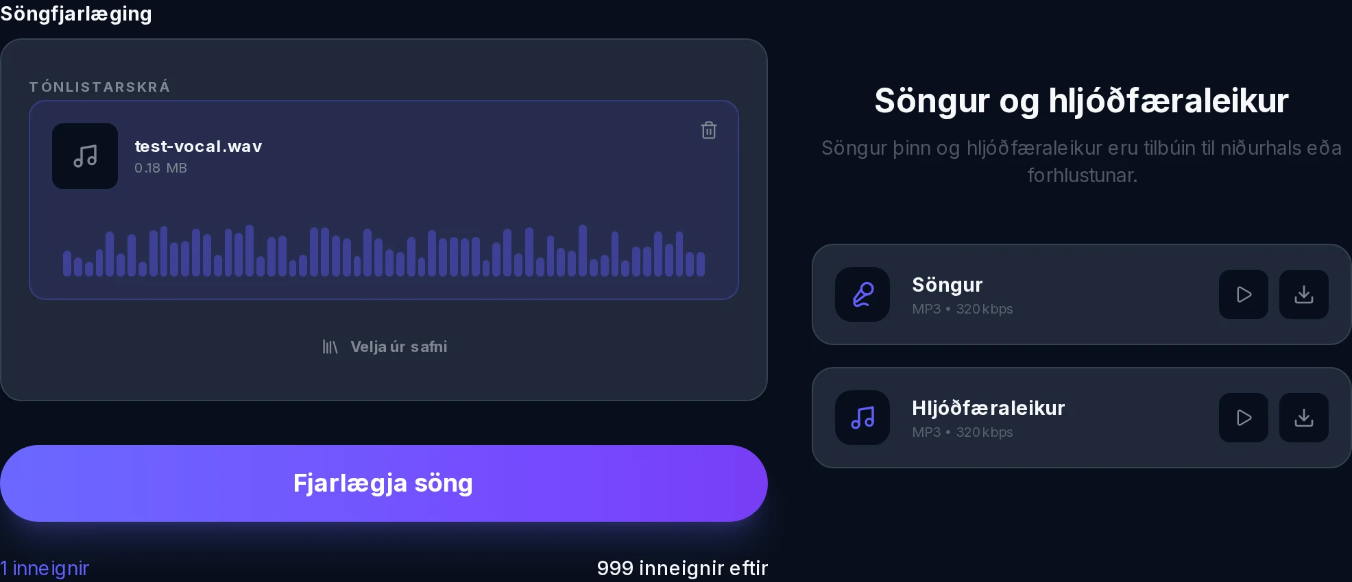 Karaoke bakgrunnslög