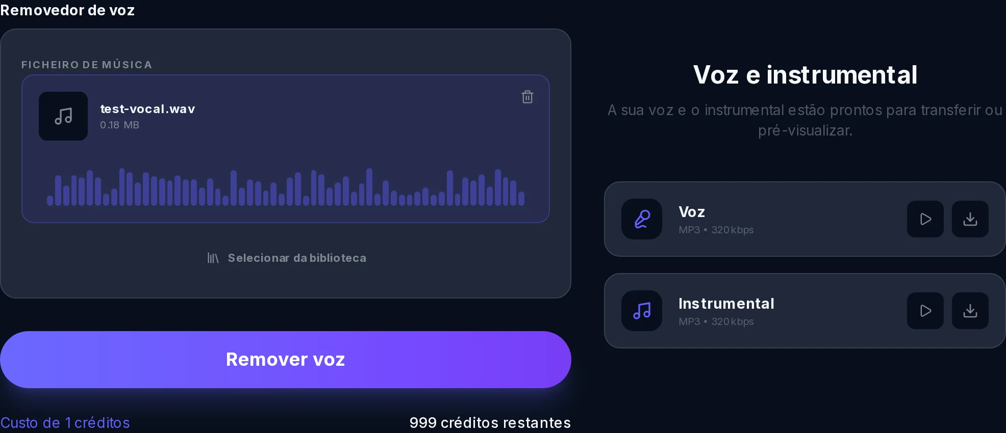 Faixas de Karaoke