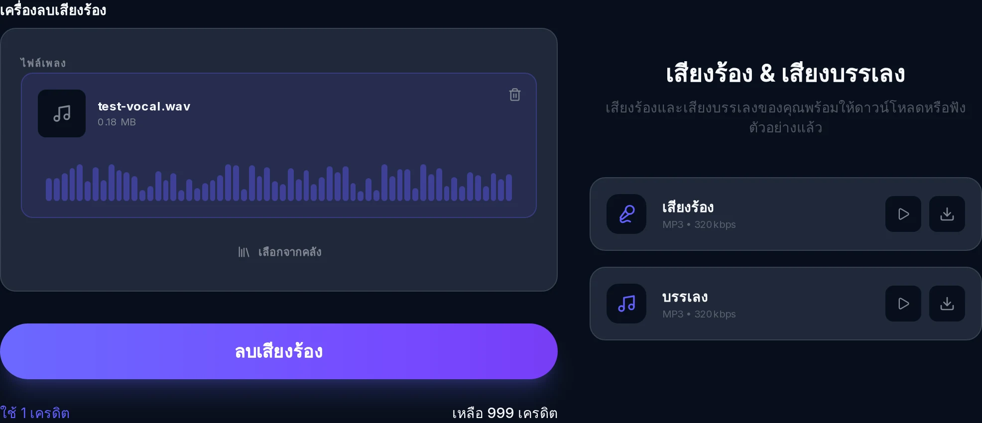 Backing Track คาราโอเก้